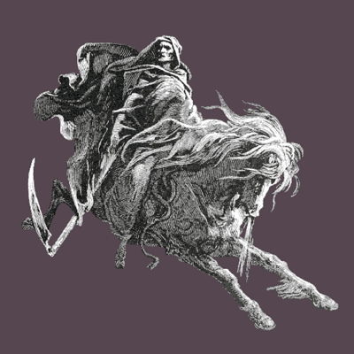 Dore Vision of Death crossstitch pattern
