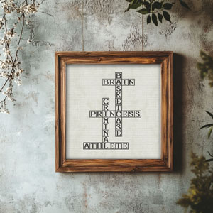 Breakfast Club Fan Art Crossword pattern only