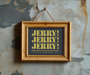Jerry Jerry Jerry Counted Crossstitch Pattern